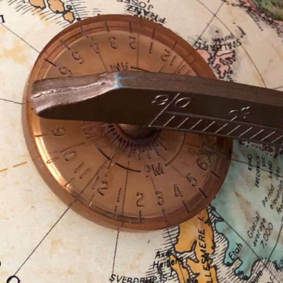 Morgan Globe 12” Diameter, by Replogle World Classic Series, Hardwood Base - Picture 6 of 16